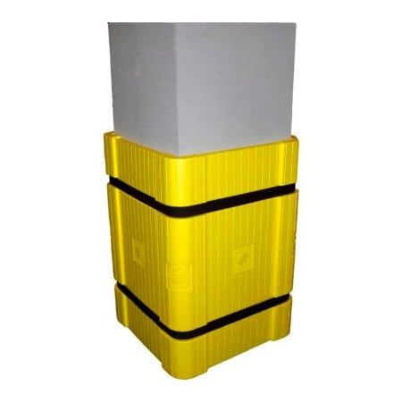 Sentry Protection System Park Sentry Column Protector Kit - For 24in x 24in Square Columns, Yellow PS-Y-KIT***